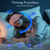 ZHENYEMEI design anti-lumière bloque efficacement la lumière pour un repos profond.