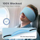 ZHENYEMEI design-ergonomique masque-yeux offrant obscurité et confort supérieurs.