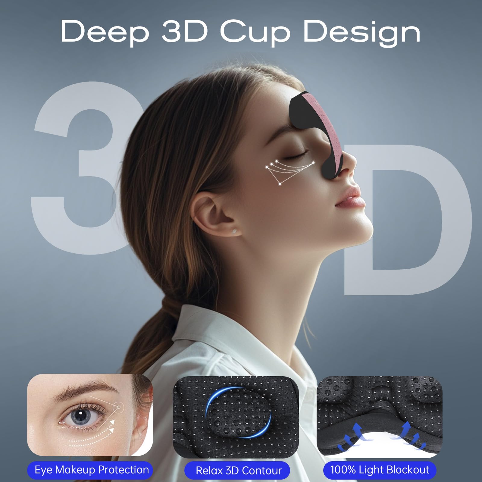 ZHENYEMEI écouteurs Bluetooth 5.4 intégrés pour une connexion rapide et sans fil.