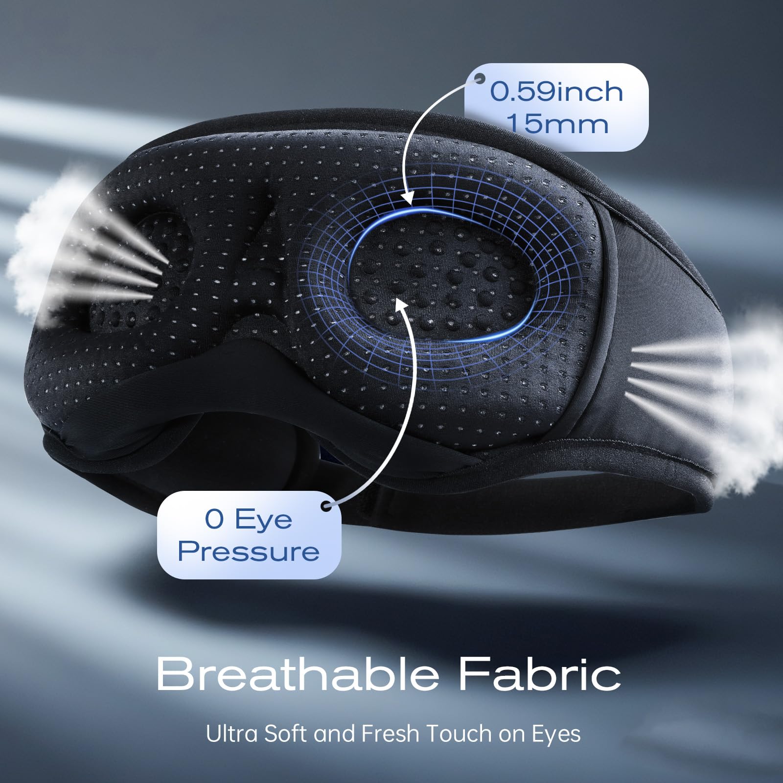 ZHENYEMEI masque visage 3D – coupe adaptée à toutes les formes
