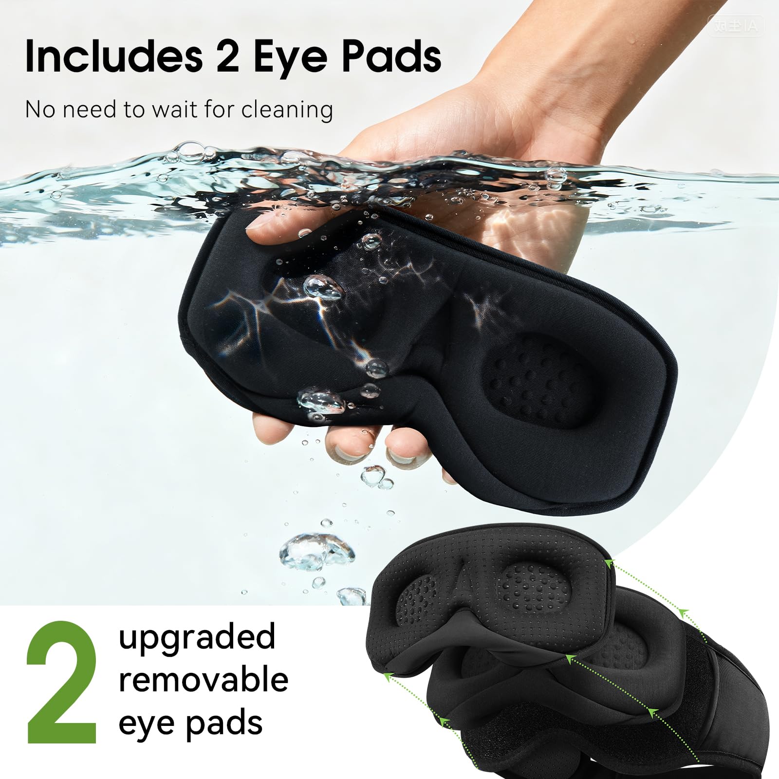 ZHENYEMEI cups 3D amovibles pour confort ajustable