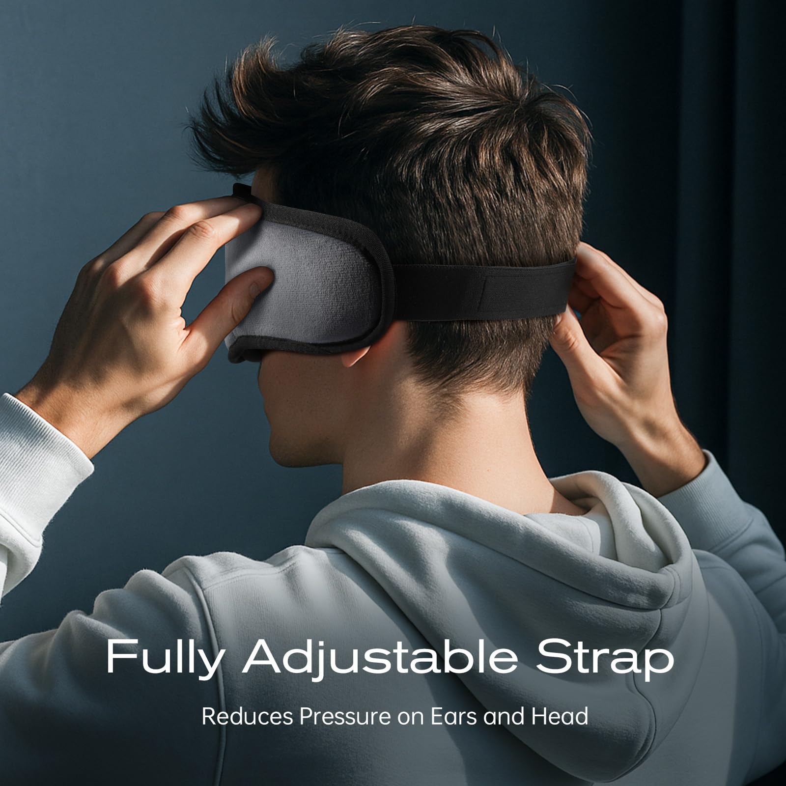 ZHENYEMEI masque-sommeil USB-C et autonomie 10+ heures pour toute la nuit.