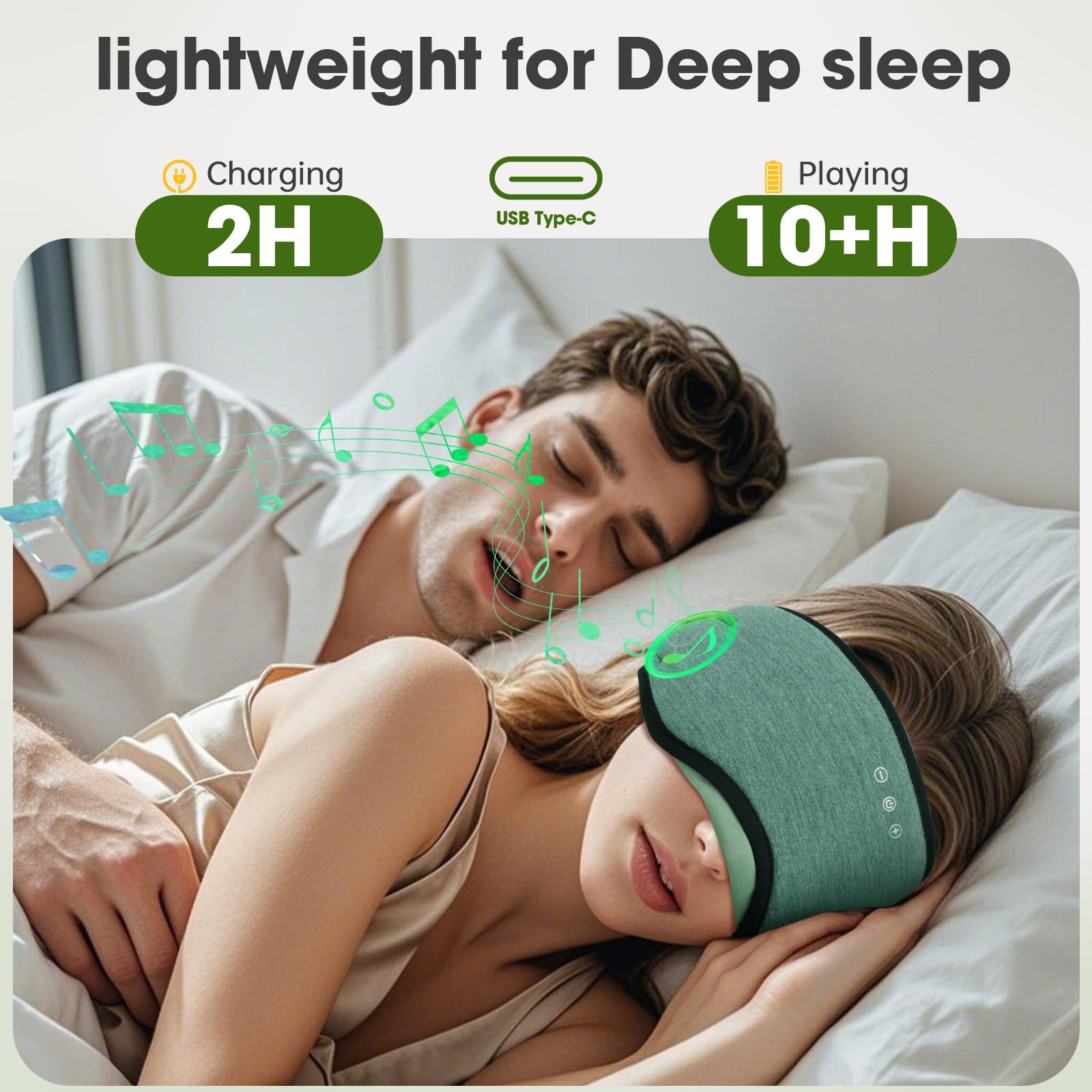 Son stéréo HD avec Bluetooth 5.4 pour relaxation