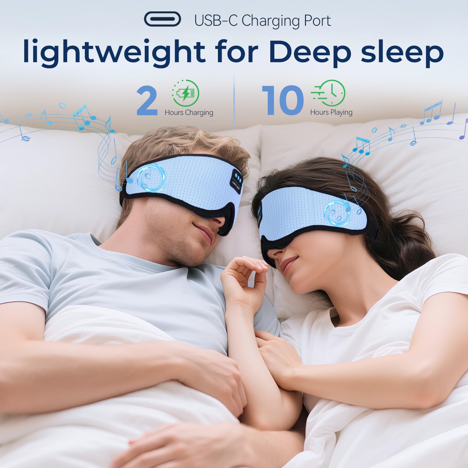 ZHENYEMEI design-ergonomique-confort-yeux: confort côté sommeil optimisé