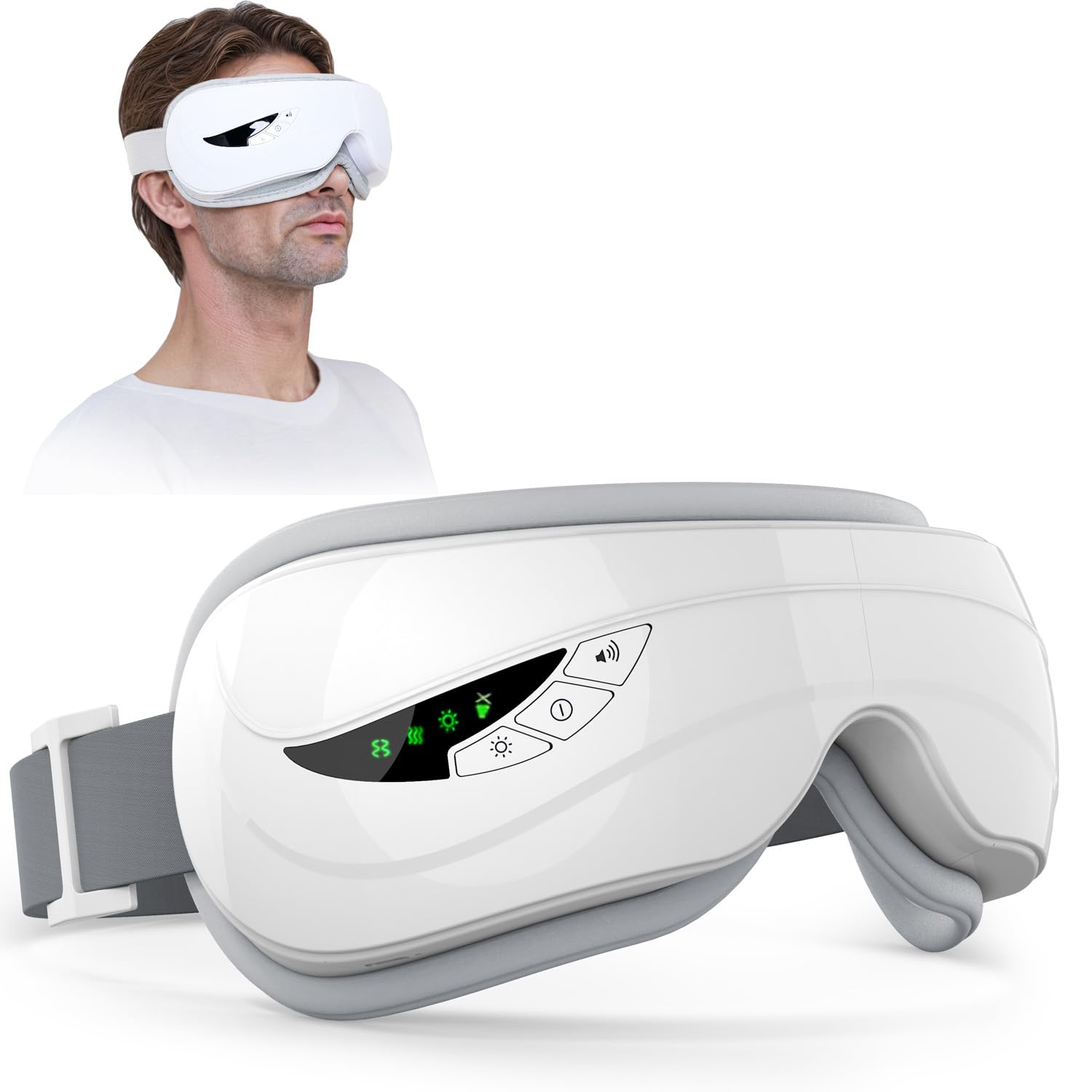 ZHHBLJ masseur-yeux-chauffe: détente après écran et fatigue oculaire.