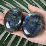 ZHIYUXI pierre palmaire labradorite pour relaxation et concentration