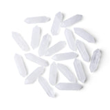 ZHIYUXI quartz clair en tige polie, énergie douce pour le quotidien.