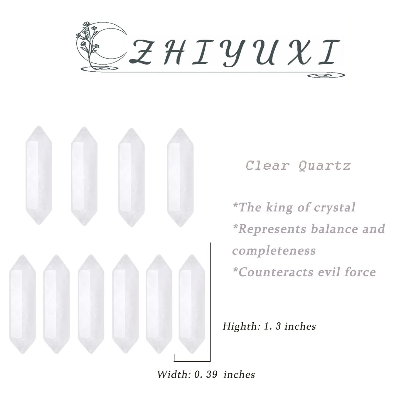 Quartz clair en déco de bureau pour ambiance apaisante.
