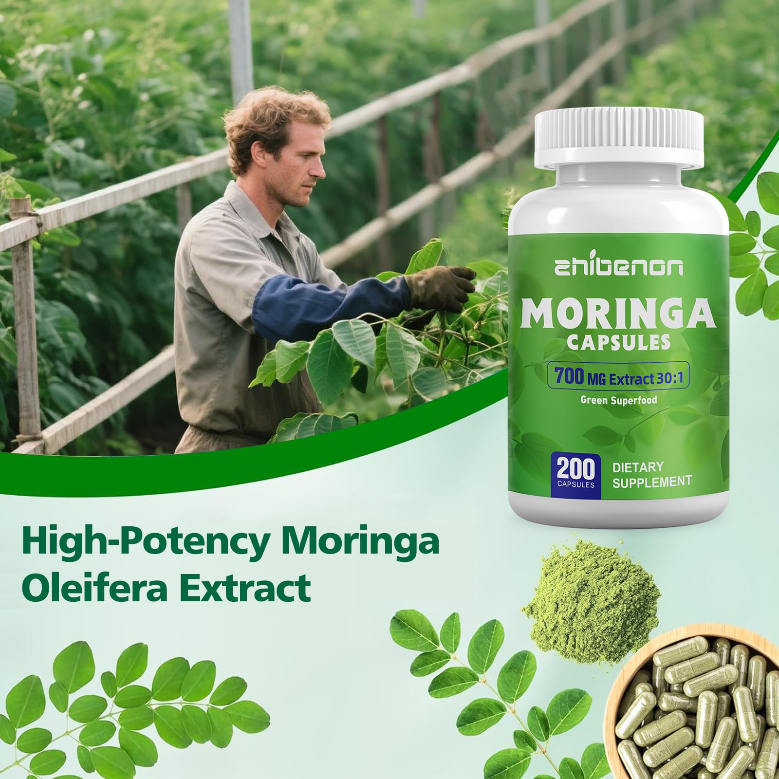 Zhibenon Moringa : qualité et sécurité garanties, normes GMP.
