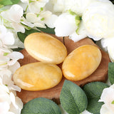 ZHIYUXI Déco zen Jade jaune idéal sur bureau ou étagère.
