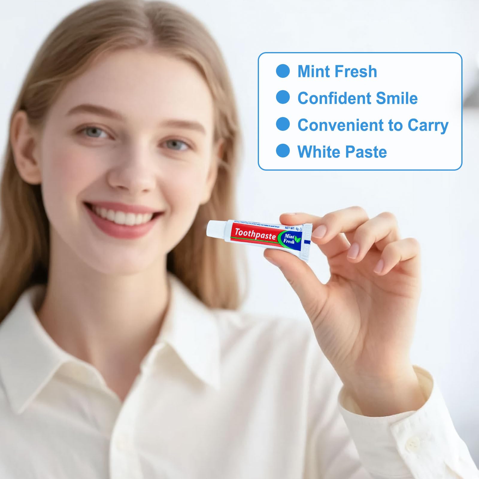 Utilisation en hôtel: dentifrice pratique pour les invités