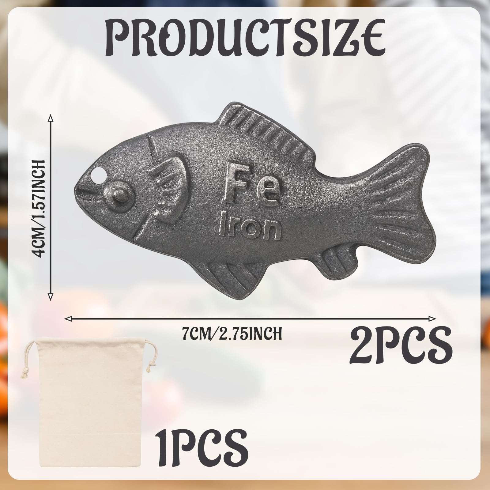 ZHLKHIOP - Libération naturelle de fer dans vos plats sans altérer le goût.