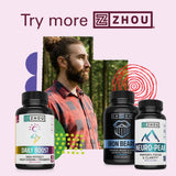 Mode d'emploi Zhou Barbe Fer deux capsules par jour pour soin quotidien.