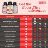Zhou Boost Elite - capsules végétales, source naturelle d'énergie et de récupération.
