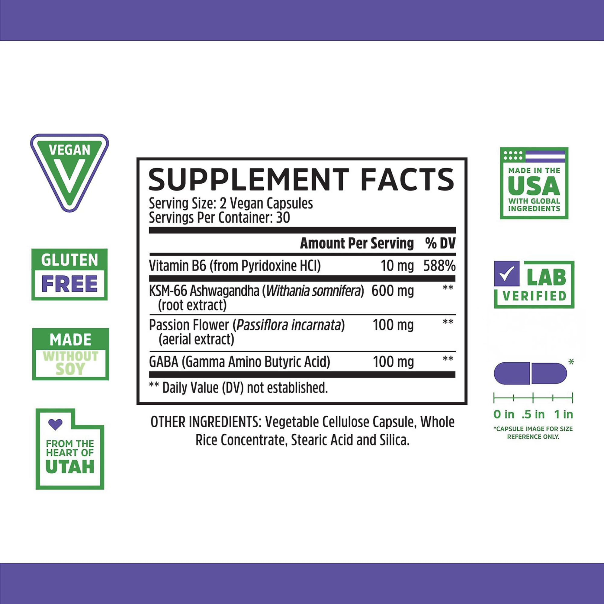ZHOU Calm Now – capsules en gros plan, soutien au calme et à la concentration.