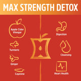 ZHOU Cider Detox avec probiotiques et enzymes soutient la digestion.