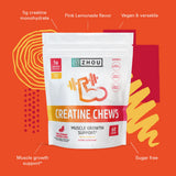Gommes post-entraînement ZHOU Créatine Chewables, format pratique