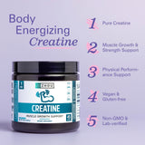 Zhou Creatine: cuillère-doseur mesurant 5 g par portion.
