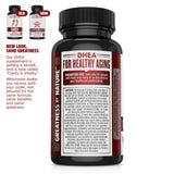 ZHOU Clarté et Vitalité – capsules DHEA 50 mg pour l'équilibre hormonal.