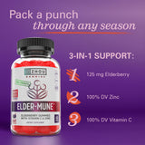 Boîte Zhou Elder-Mune prête à voyager, dosage facile pour toute la famille.