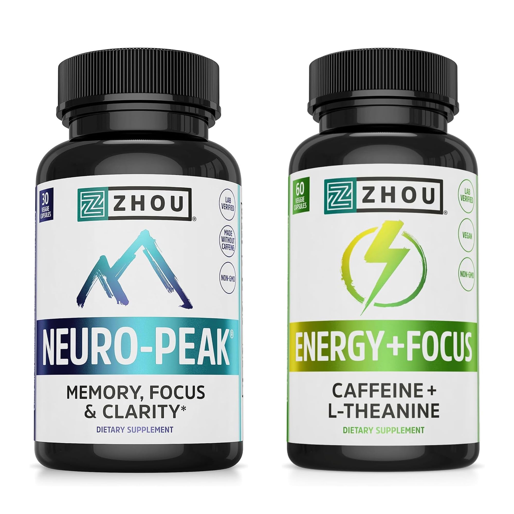 ZHOU Energie Focus bouteille: soutien potentiel de concentration et énergie naturelle pour la journée.