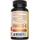 ZHOU D3 + K2 avec ashwagandha et B12 pour vitalité.