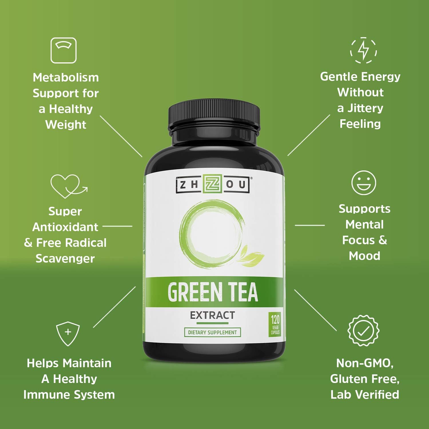 ZHOU Extrait thé vert – rituel matinal, énergie claire.