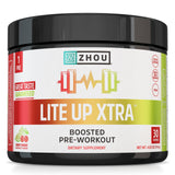 ZHOU Lite Up Xtra – Bouteille cerise-limeade, énergie propre pour l'entraînement