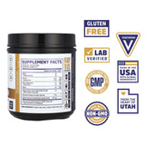 ZHOU MCT Collagen: cuillère doseuse montrant poudre prête à mélanger.