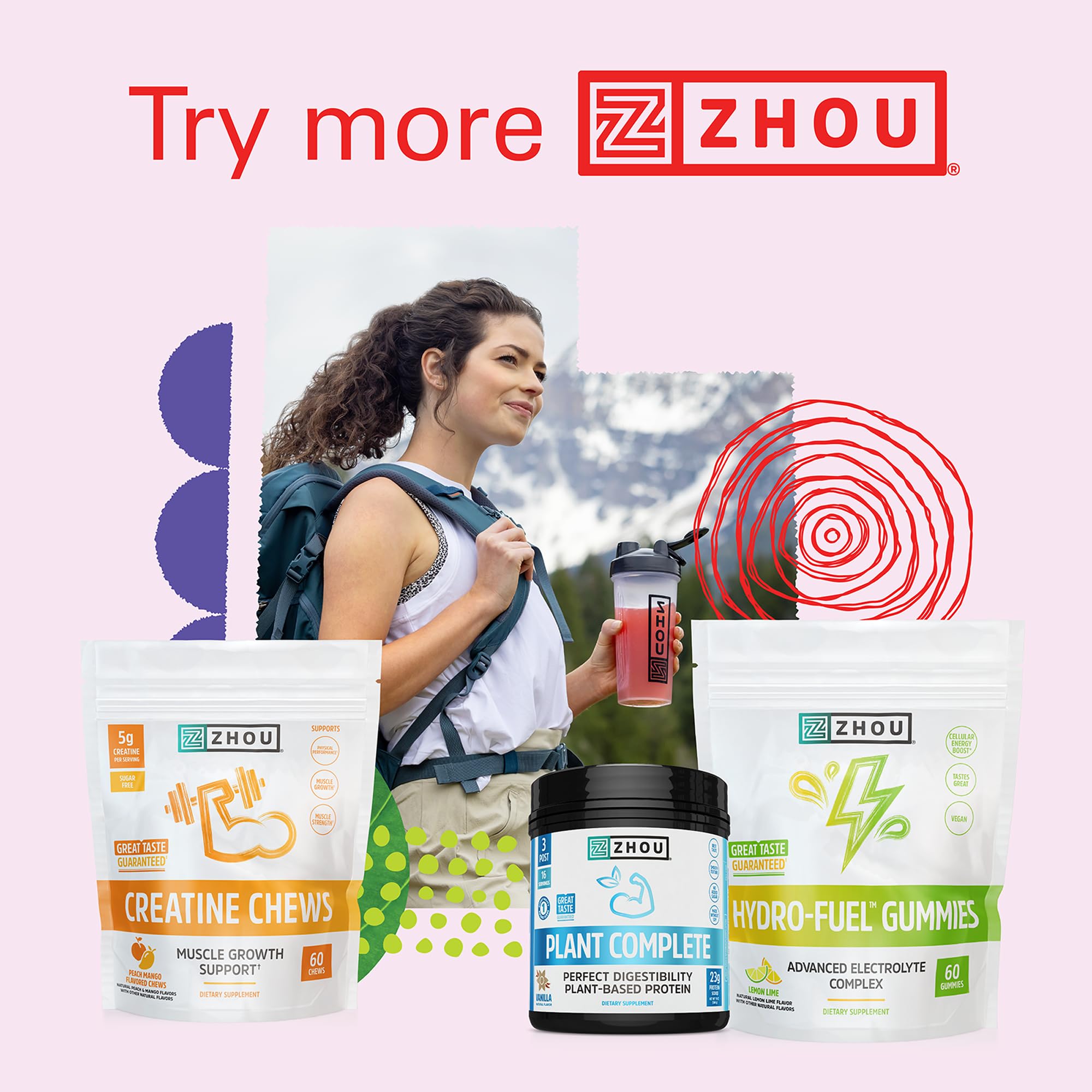 ZHOU N.O. PRO – Avant l’activité, potentiel pour soutien d’énergie et endurance.