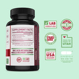 Capsules Zhou Tart Cherry Extract, vue des capsules végétales pour soutien post-entraînement