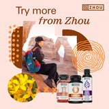 Extrait BioPerine dans Zhou Turmeric Ginger, conçu pour optimiser l’absorption.