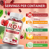 Adulte prenant quotidiennement les gommes ZHPHK cerise, option gourmande.