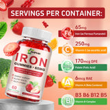 Ingrédients naturels et folate dans les bonbons gélifiés ZHPHK.