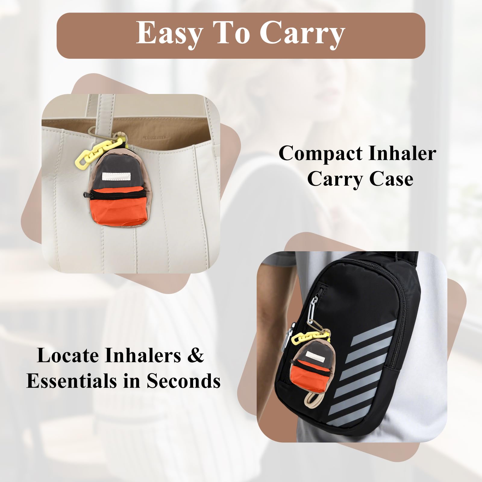 ÉTUI inhalateur pratique pour domicile et voyage