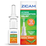 Zicam bouteille à pompe démontrant le spray de décongestion extrême