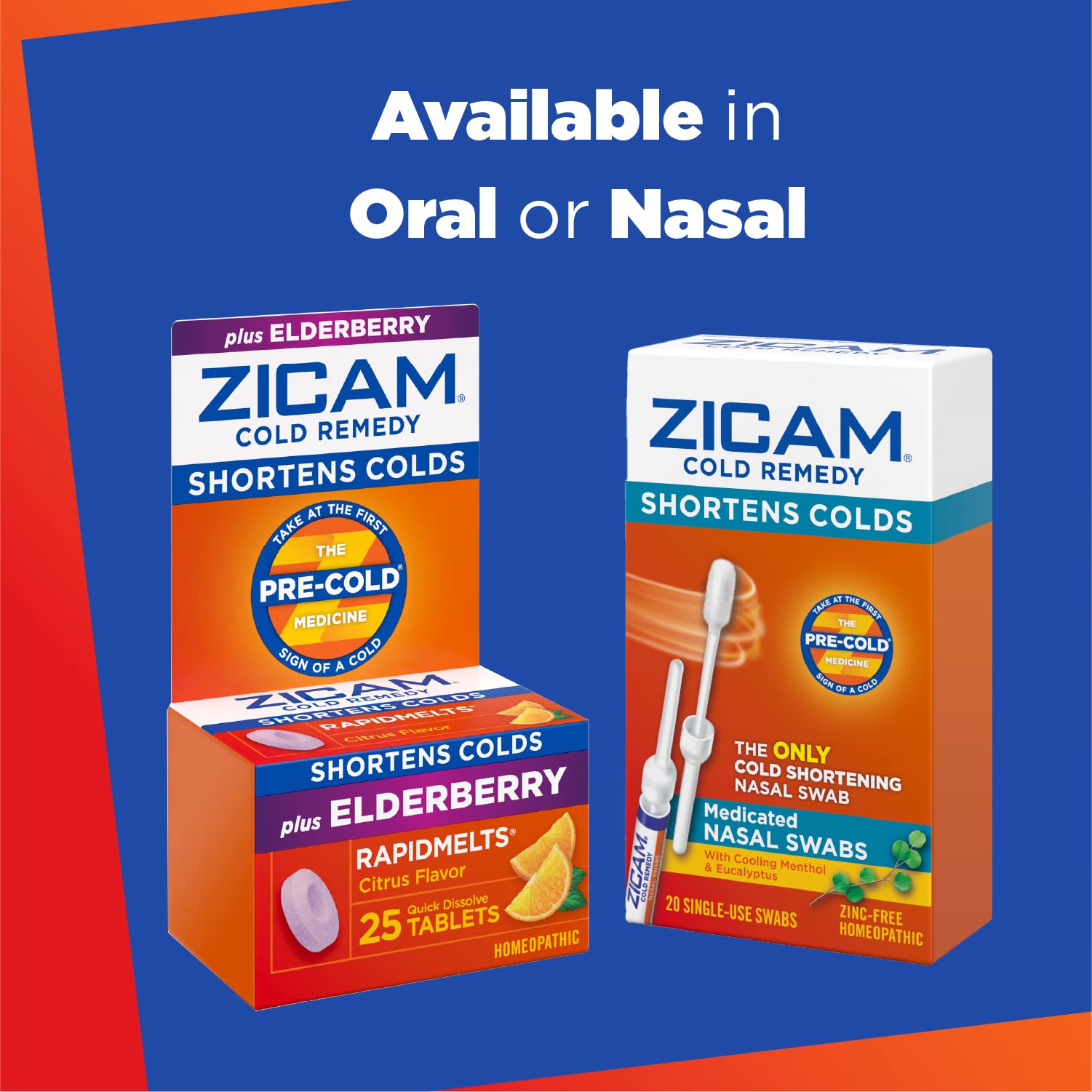 Zicam frais menthol: sensation rafraîchissante dès les premiers signes.