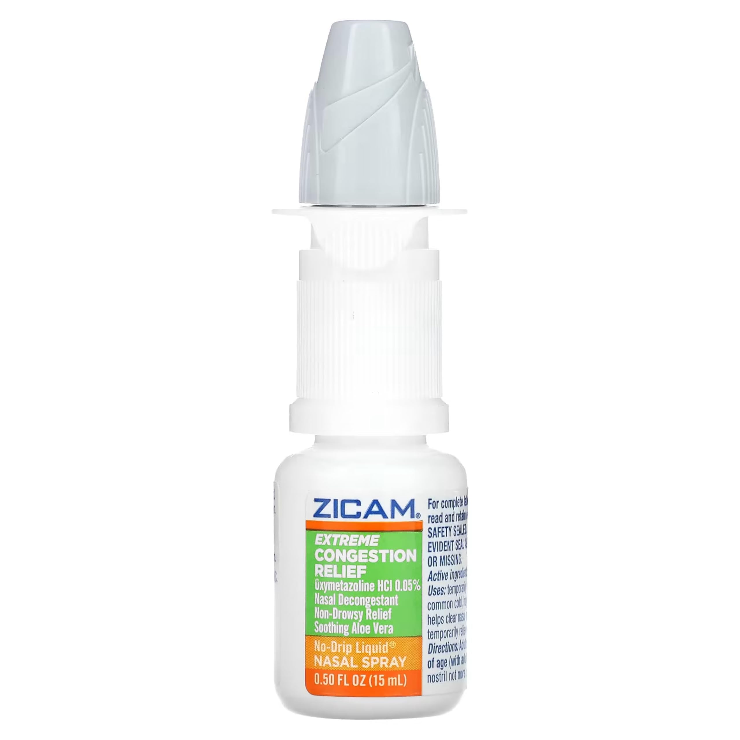 Schéma-guide d'utilisation de la pulvérisation nasale Zicam pour une expérience simple.