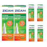 Zicam Extreme Congestion Relief, flacon spray prêt à l’emploi pour soulager la congestion nasale.