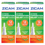 Zicam Extreme – spray nasal sans goutte, soulage temporairement la congestion nasale.