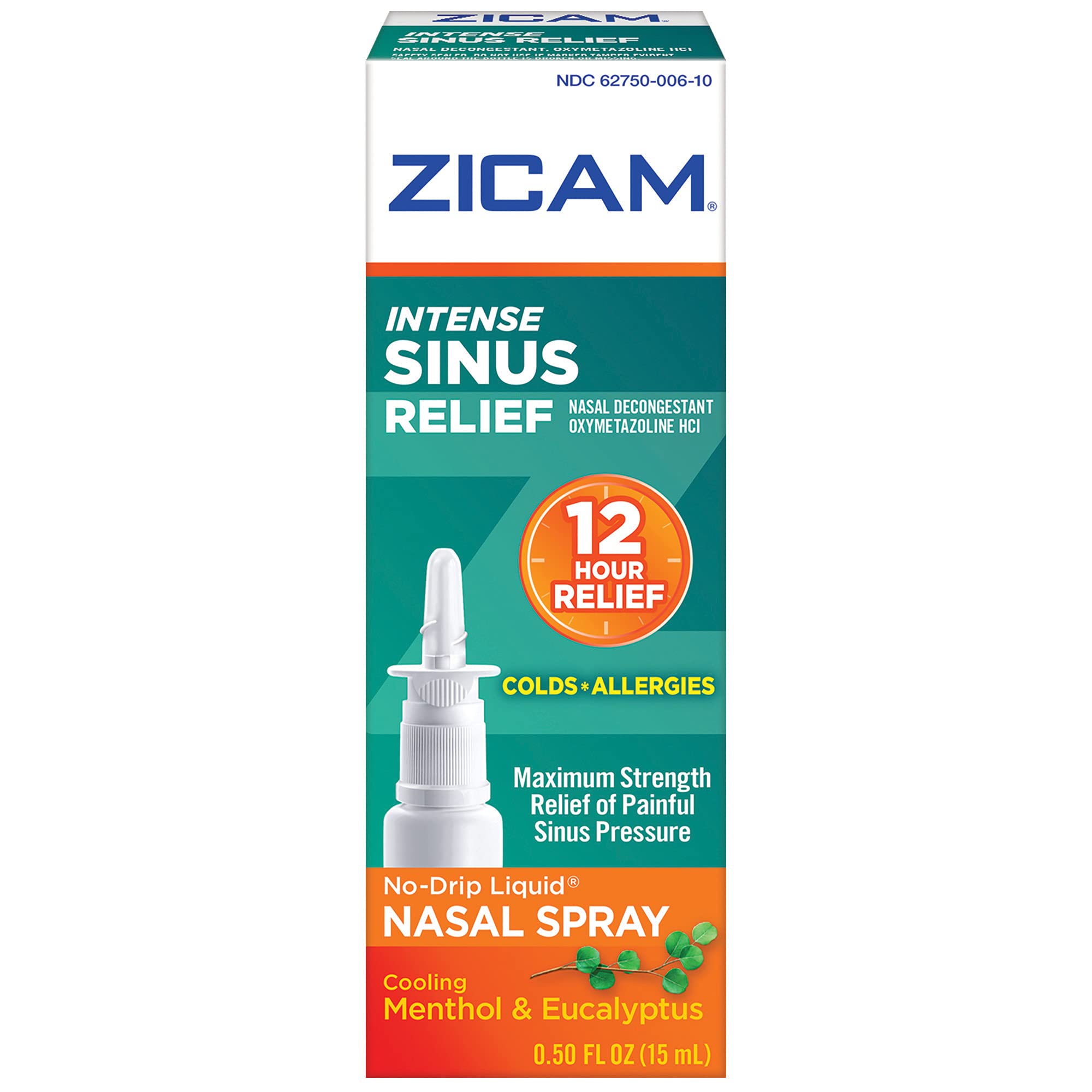 Gel nasal Zicam Intense Sinus, application précise pour les narines.