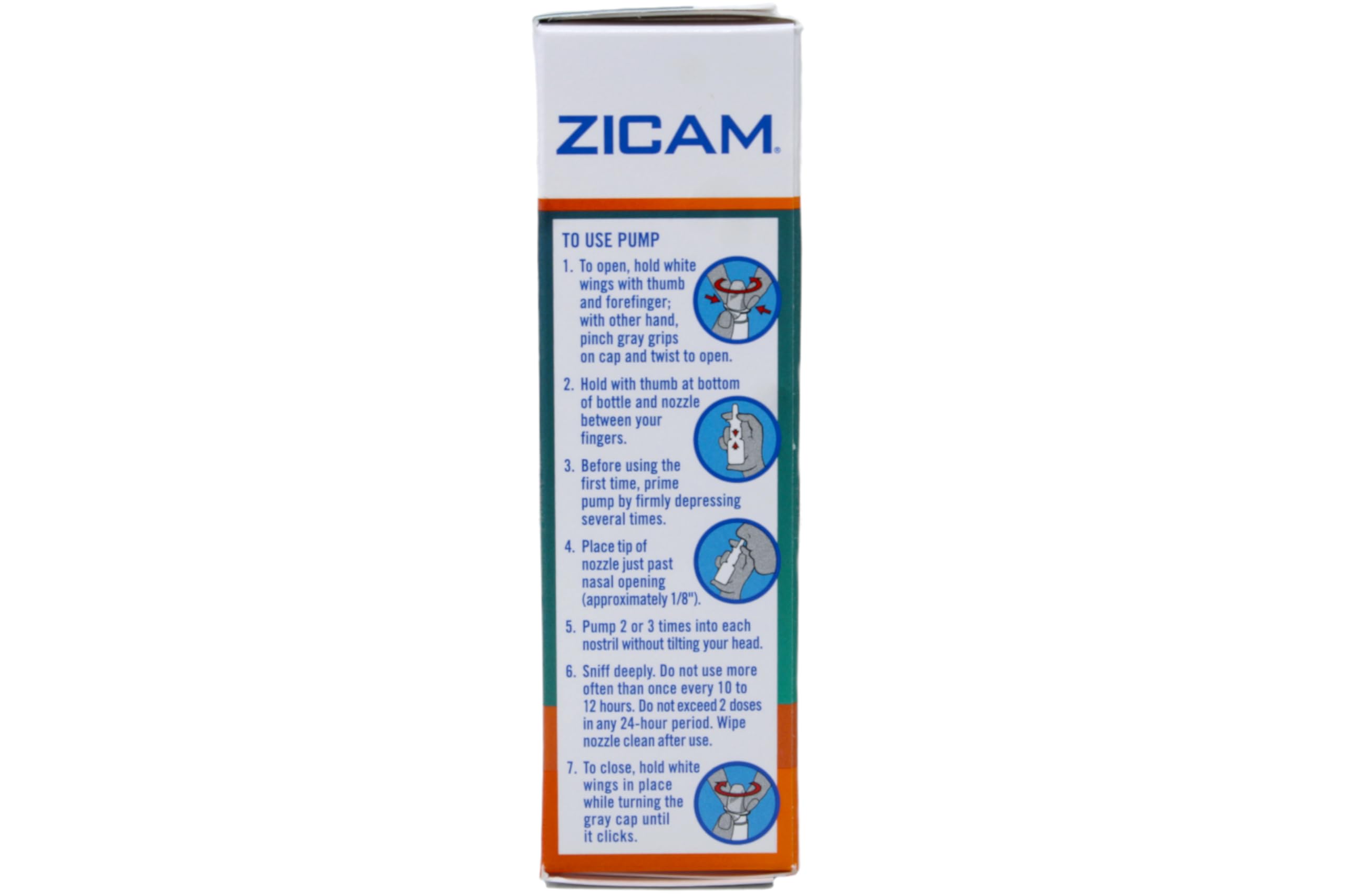 Zicam Intense Sinus Relief, confort nasal durable jusqu'à 12 heures.