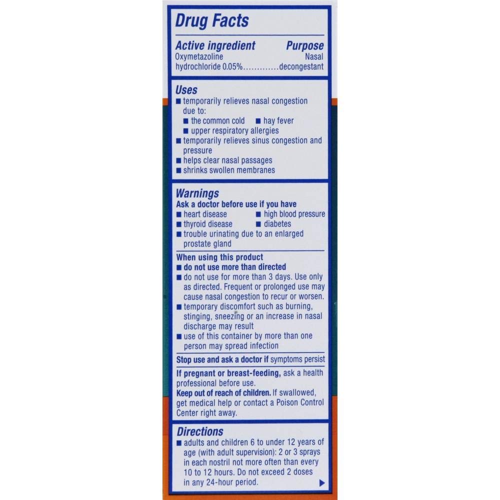 Zicam Intense Sinus Relief, sensation rafraîchissante au menthol.