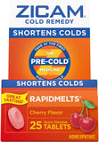 Zicam RapidMelts remède rhume cerise, alternative discrète.