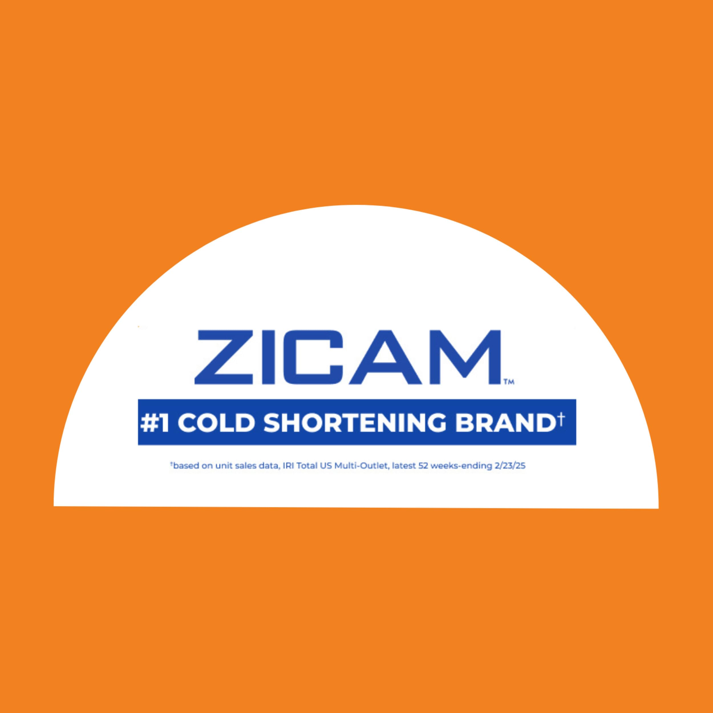Sachet individuel Zicam cerise sauvage pour voyage.