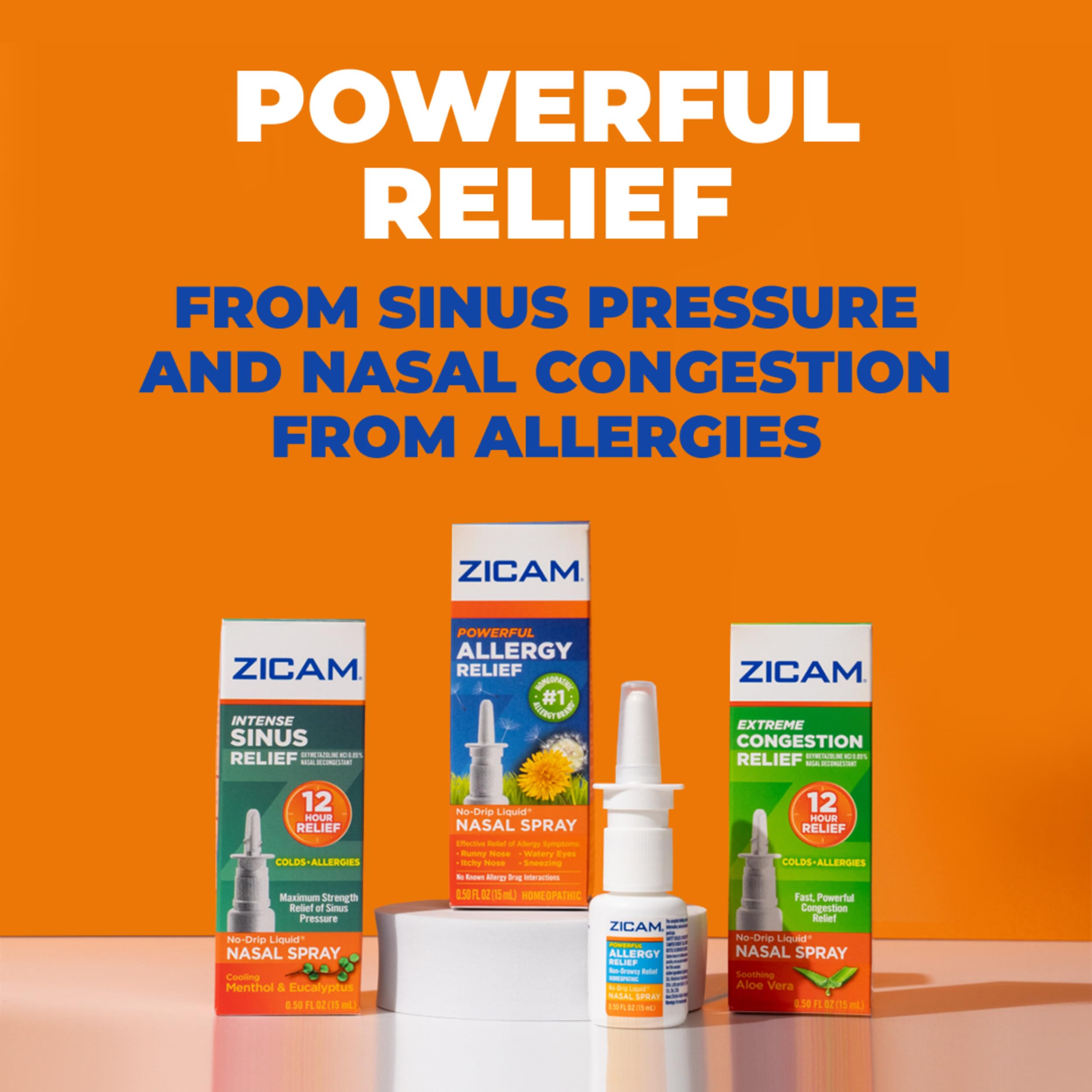 Zicam spray nasal sans coulure pour un confort d'utilisation