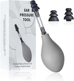 ZIDE Appareil relief pression oreille gris pour apaiser rapidement l’inconfort.