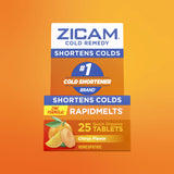 Zicam RapidMelts citron – arôme citron rafraîchissant qui apaise.