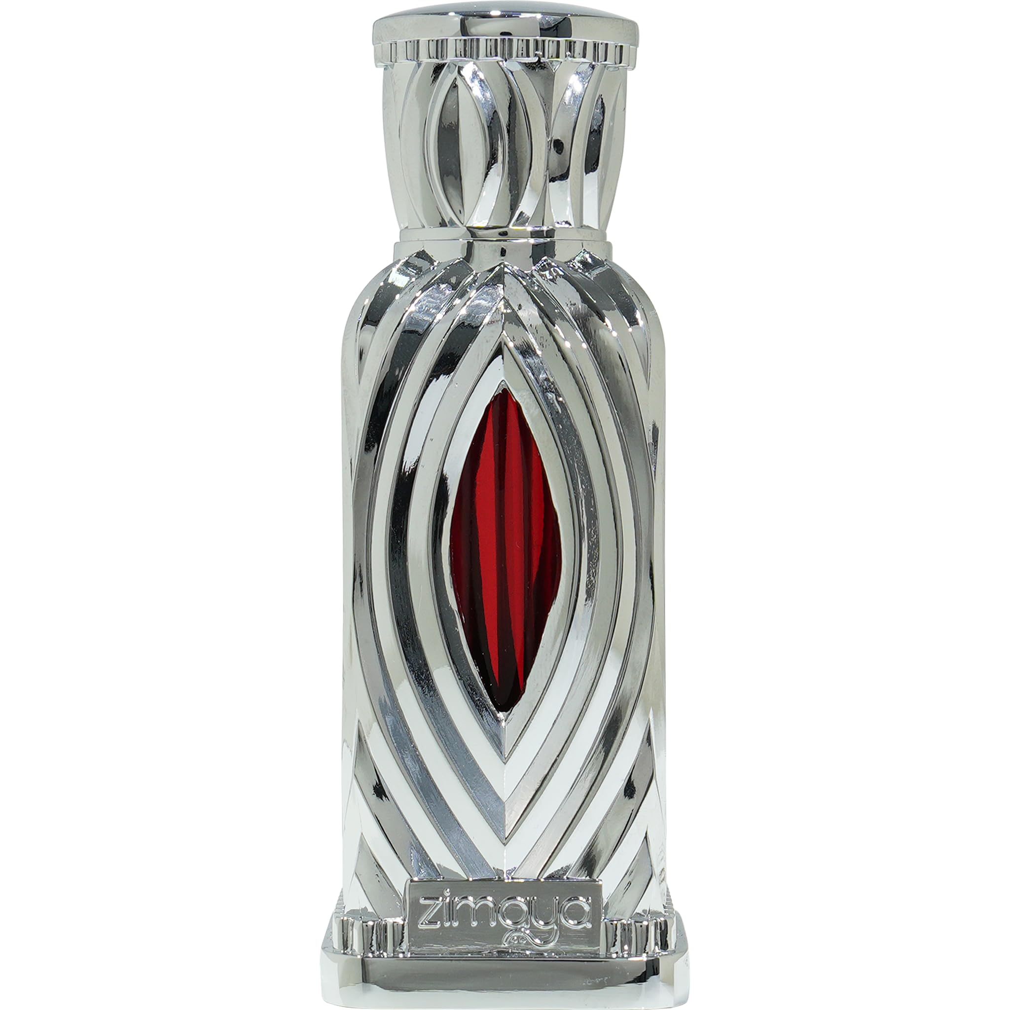 Parfum concentré zimaya Maha Silver, versement précis pour une utilisation quotidienne et subtile.