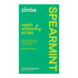 Zimba bandes blanchiment menthe-poivrée etui : fraîcheur durable après application
